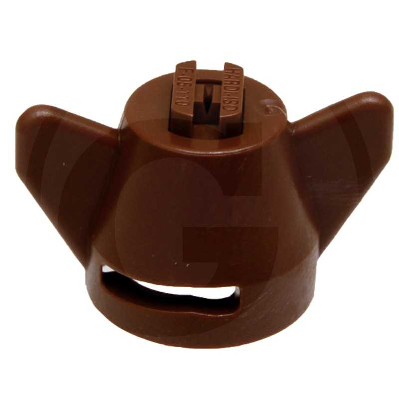 Hardi ISO F110 05 purkštuvas, rudas plastikinis diskas