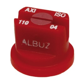 Plokščias purškimo antgalis 110, raudonas alb