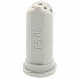 Purškimo antgalis RSM, 5 skylės, 100 laipsnių, pilkas