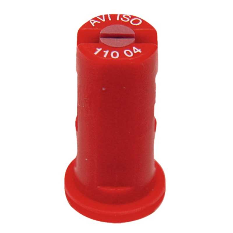 Plokščias purškimo antgalis 110, raudonas alb