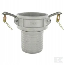 Camlock C tipo lizdas, aliuminis, žarnos jungtis