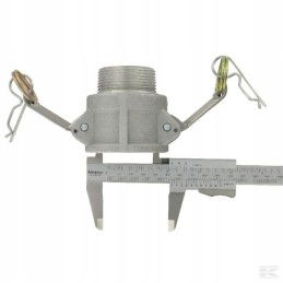 Camlock C tipo lizdas, aliuminis, žarnos jungtis