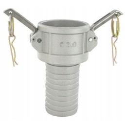 Camlock C tipo lizdas, aliuminis, žarnos jungtis