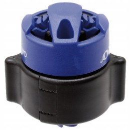 Purkštuvas su 110 laipsnių mėlynu plokščiu purkštuku