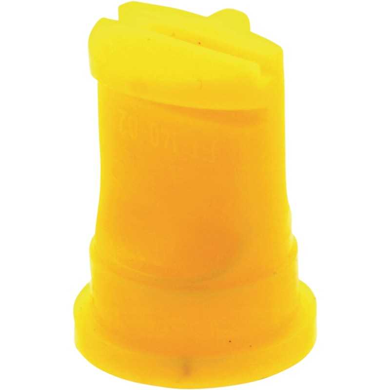 Purškimo antgalis plokščia srove 140 laipsnių geltona