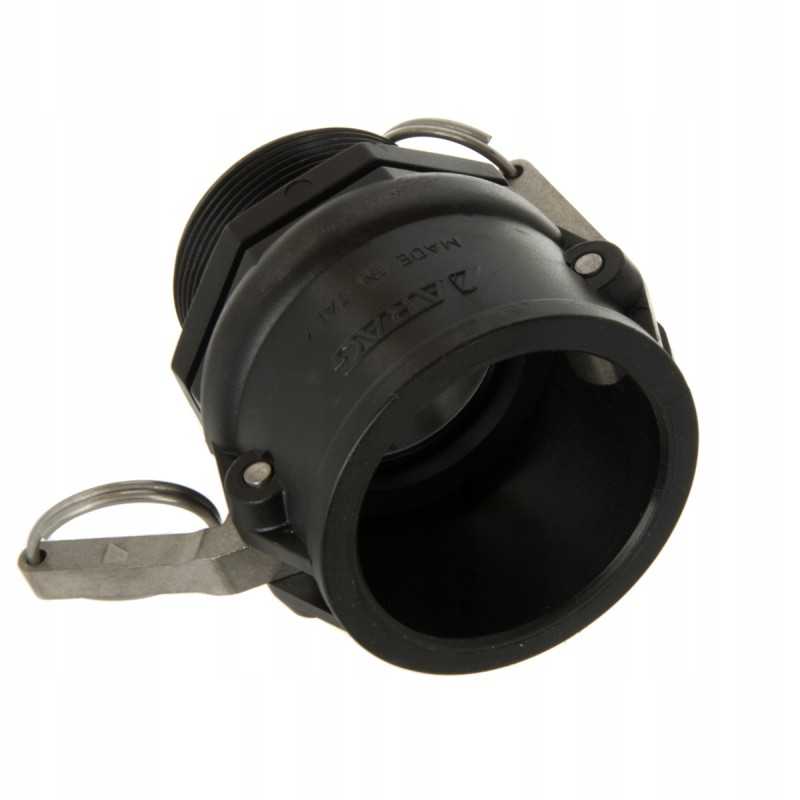 Camlock lizdas b pp 2 išorinis sriegis bsp