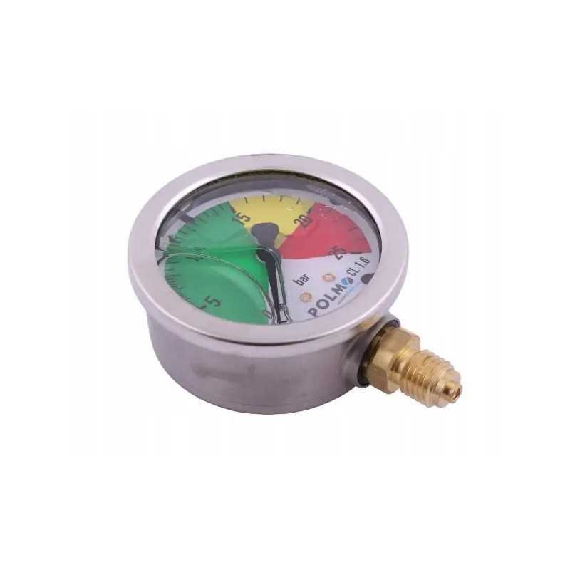 Glicerino manometras m63 0 25 bar sriegis m12x1 5 iki