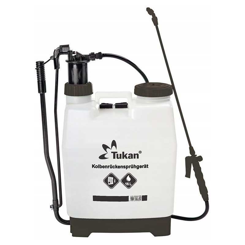 Tukan 1600 Gloria stūmoklinis kuprinis purkštuvas