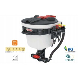 Šoninis indukcinis bunkeris arag purkštuvui