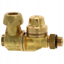 M76 vienas žalvarinis purškimo laikiklis su dantuku