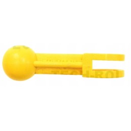 Trumpa fermo skirstytuvo vožtuvo sekcijos svirtis