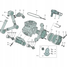 Remonto komplektas stūmokliniams membraniniams siurbliams