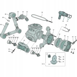 Remonto komplektas stūmokliniams membraniniams siurbliams