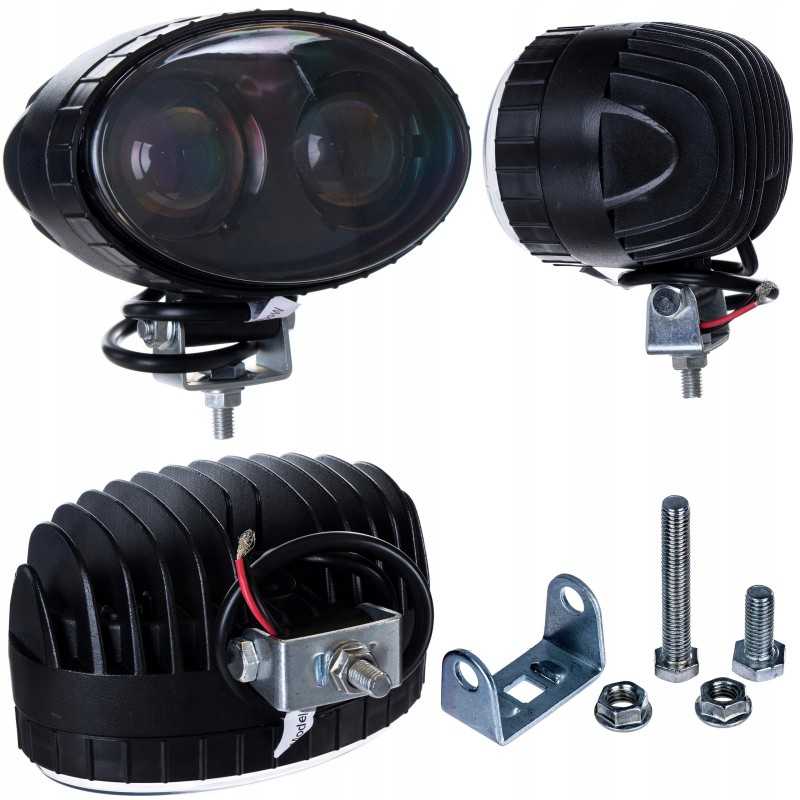 Halogeninis LED 16W Blue skirtas E9 R10 purkštuvo sijai