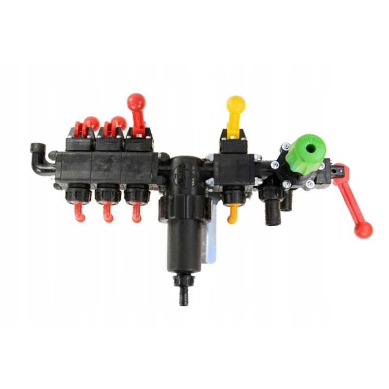 sekcijų Tolmet Duro purkštuvo skirstytuvas