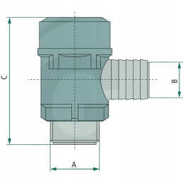 Braglia slėgio ribotuvas 10 barų 150 l min 3 4