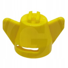 Hardi ISO F110 02 purkštuvas, geltonas plastikinis antgalis