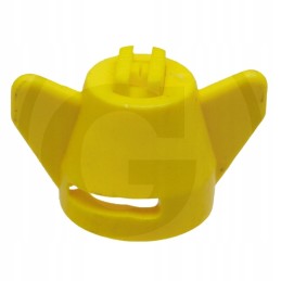 Hardi ISO F110 02 purkštuvas, geltonas plastikinis antgalis