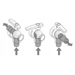 Rutulinis vožtuvas 1 3 dr su prailginimu