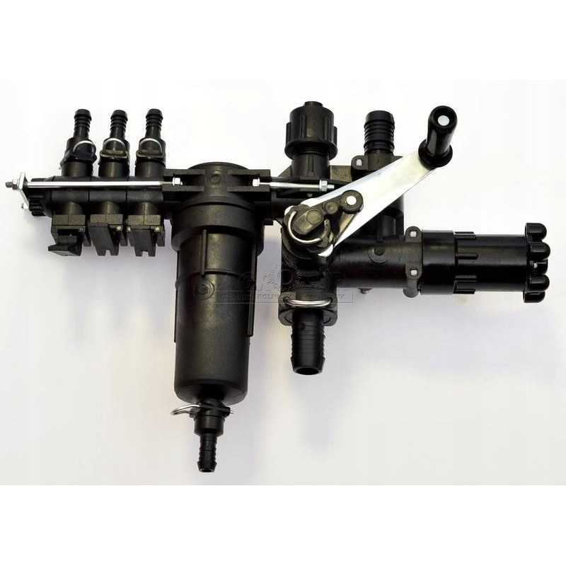 Valdymo vožtuvas 3 sekcijų paskirstytuvui