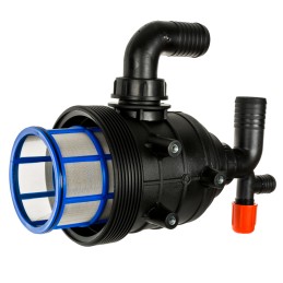 Siurbimo filtras be uždarymo vožtuvo, 40mm alkūnė