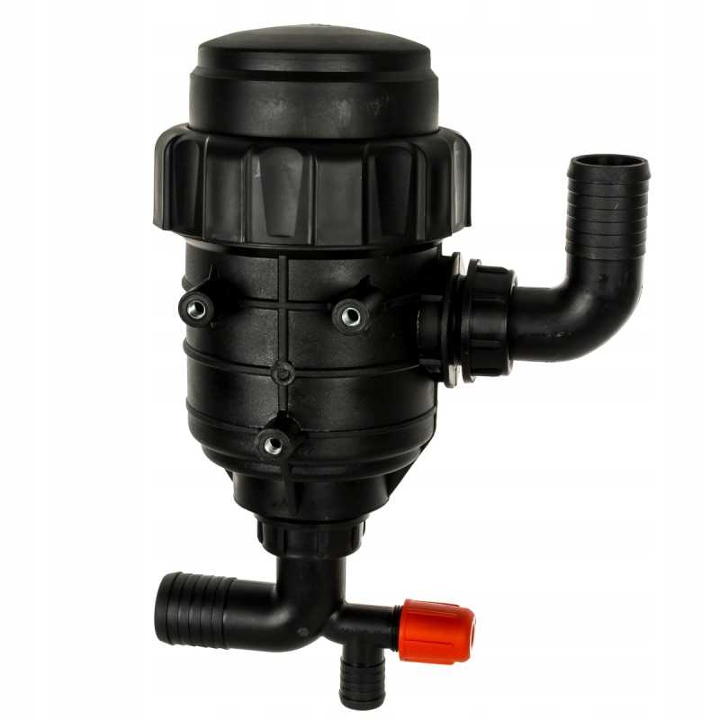Siurbimo filtras be uždarymo vožtuvo, 40mm alkūnė