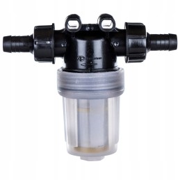 Slėgio srauto filtras universaliam purkštuvui