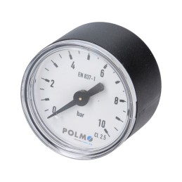 Sauso slėgio matuoklis m40 0 10 bar sriegis m10x1 polmo