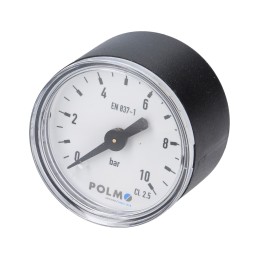 Sauso slėgio matuoklis m40 0 10 bar sriegis m10x1 polmo