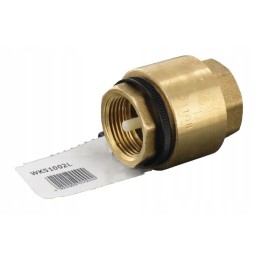 Atbulinis vožtuvas, žalvaris, vidinis sriegis, kūginis kaištis