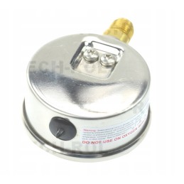 Glicerino manometras 0 10 bar fi 63 mm tvirtinimas