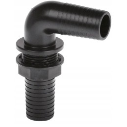 Sieninė jungtis 90 sieninei angai su veržle