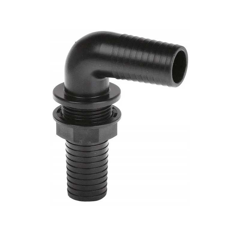 Sieninė jungtis 90 sieninei angai su veržle