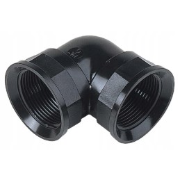 Alkūninis 90 vidinis sriegis vidinis sriegis su žiedais