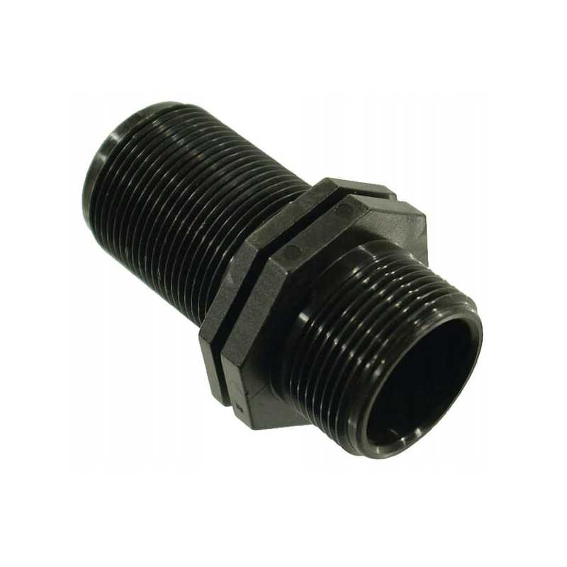 Dviejų varžtų nipelio išorinis sriegis išorinis sriegis 1