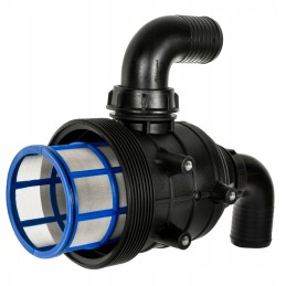 Siurbimo filtras be uždarymo vožtuvo, 50 mm alkūnė