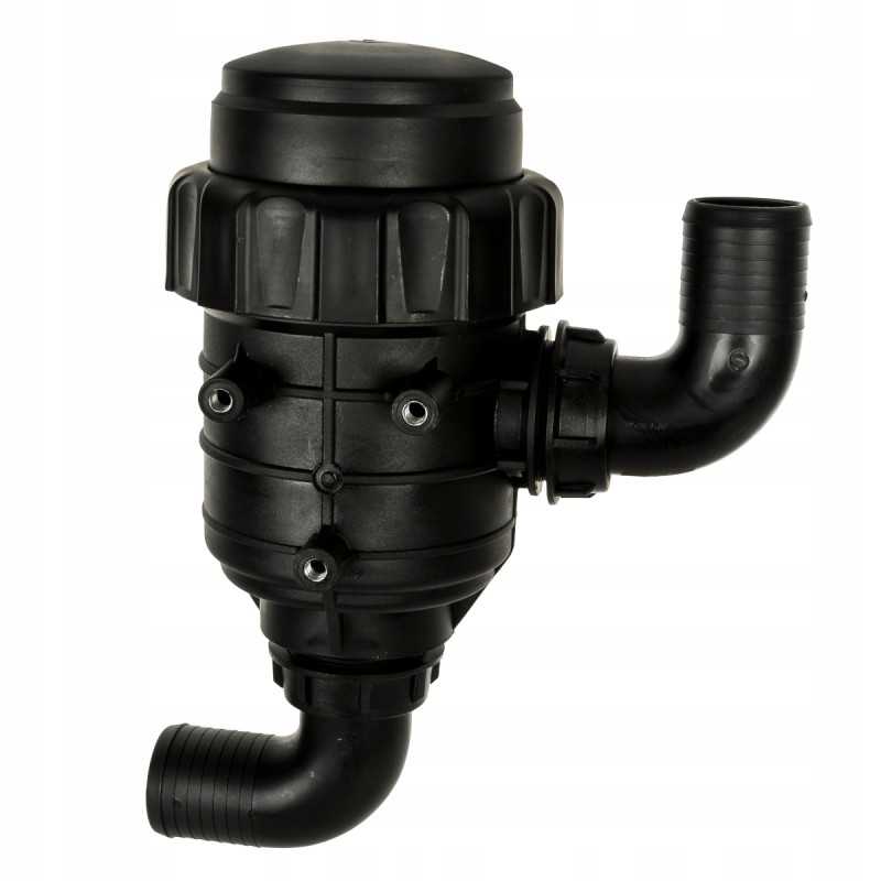 Siurbimo filtras be uždarymo vožtuvo, 50 mm alkūnė