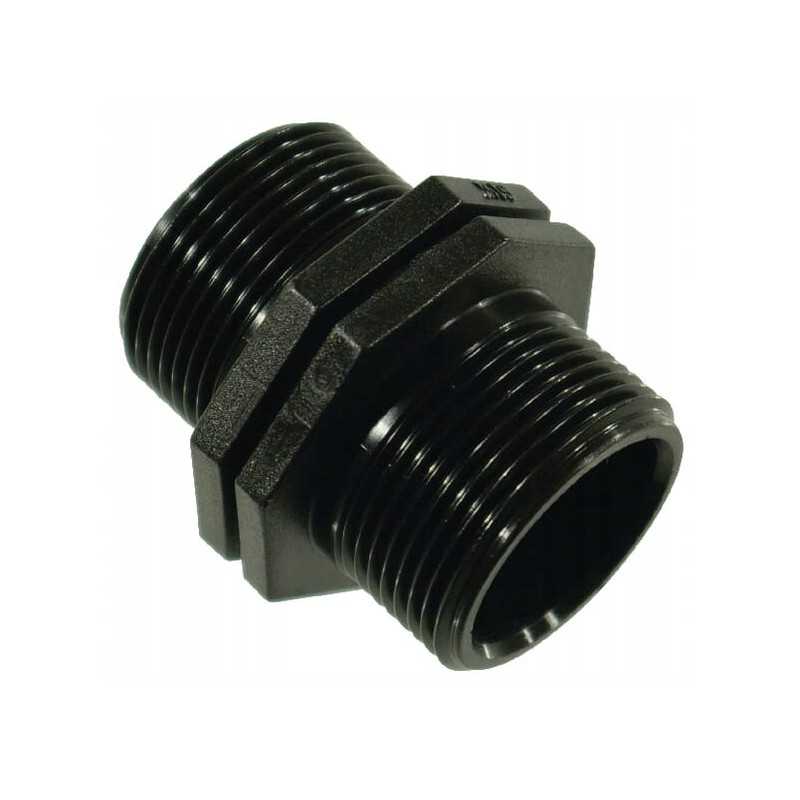 Dviejų varžtų nipelio išorinis sriegis išorinis sriegis 1