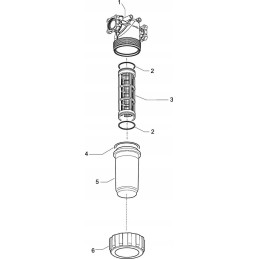 Slėgio filtro flanšas 210l 50m 3269013 arag