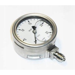 Rūgštims atsparus glicerino slėgio matuoklis purkštuvui