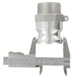 Camlock 2 elementas vxnpt išorinis sriegis banjo 2