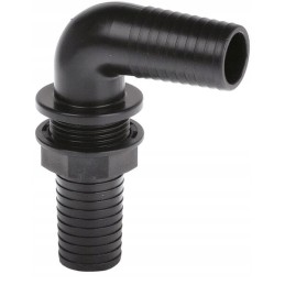 Sieninė jungtis 90 sieninei angai su veržle