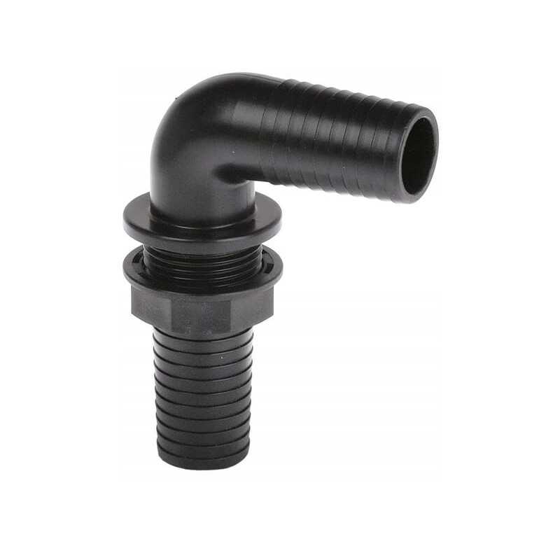 Sieninė jungtis 90 sieninei angai su veržle