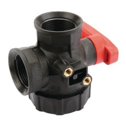 Rutulinis vožtuvas 1 1 4 vidinis 3 krypčių