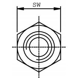 M12 dviguba sraigtinė jungtis