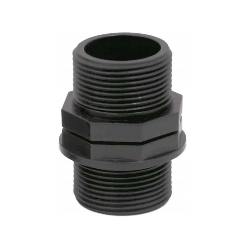 Dvigubas nipelis 3 4 išorinis sriegis išorinis sriegis