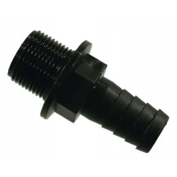 Tiesi žarnos jungtis, išorinis sriegis 20 mm 3 4