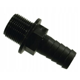 Tiesi žarnos jungtis, išorinis sriegis 20 mm 3 4