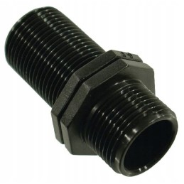 Dviejų varžtų nipelio išorinis sriegis išorinis sriegis 1