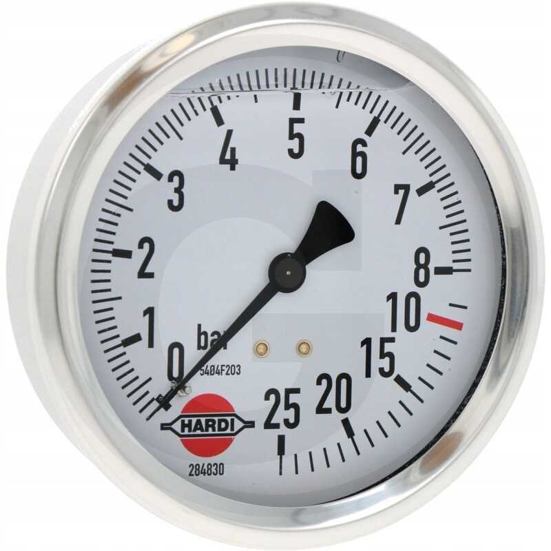 Hardi glicerino manometras 0 16 bar oe 100 mm